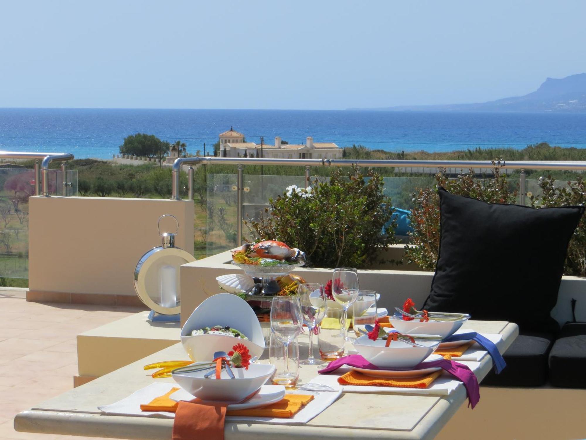 Lagada Resort Makrýgialos エクステリア 写真